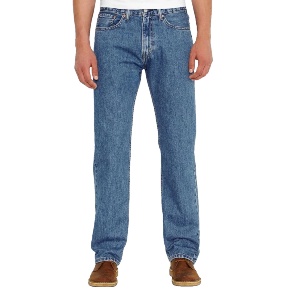 Levi’s 505 Men's Jeans Size 32 x 30 Straight Leg Zip Fly Medium Wash Stretch